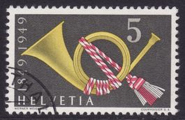 SBK-Nr. 291 (Posthorn 1949) gestempelt