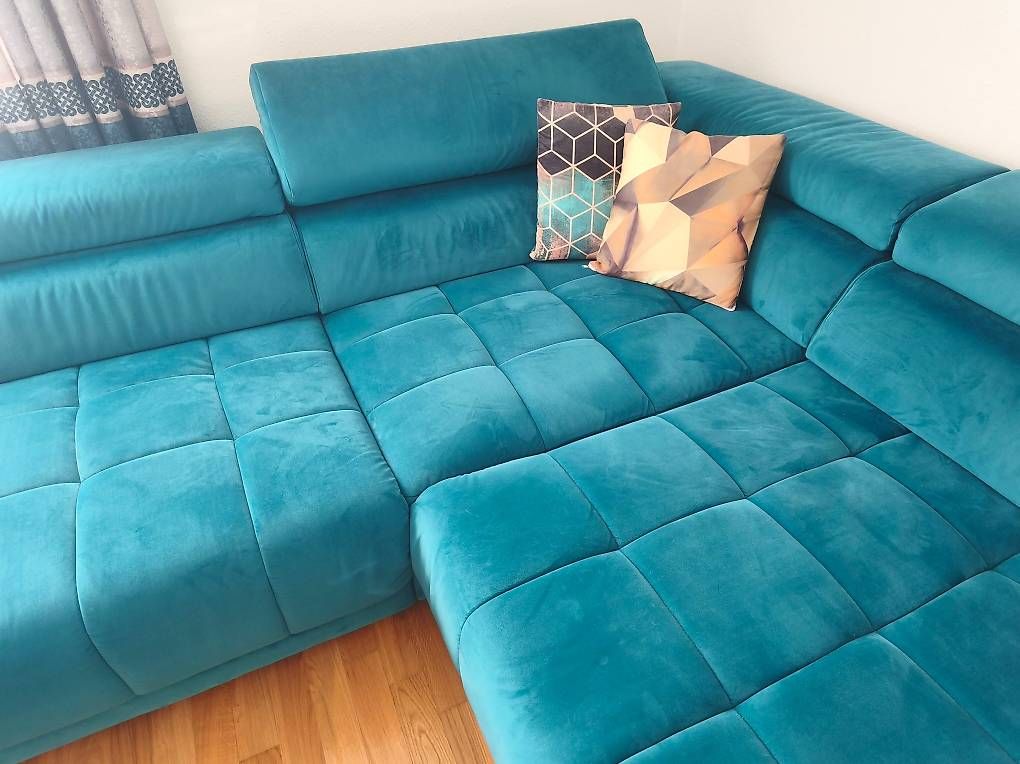 Divani: Exklusives Ecksofa in Salsa Petrol – Usato da Sirnach venduto da matclay 4