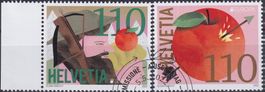 2022, Nr.1903+1904 (Europa) mit Ersttags-Eck-Stempel.