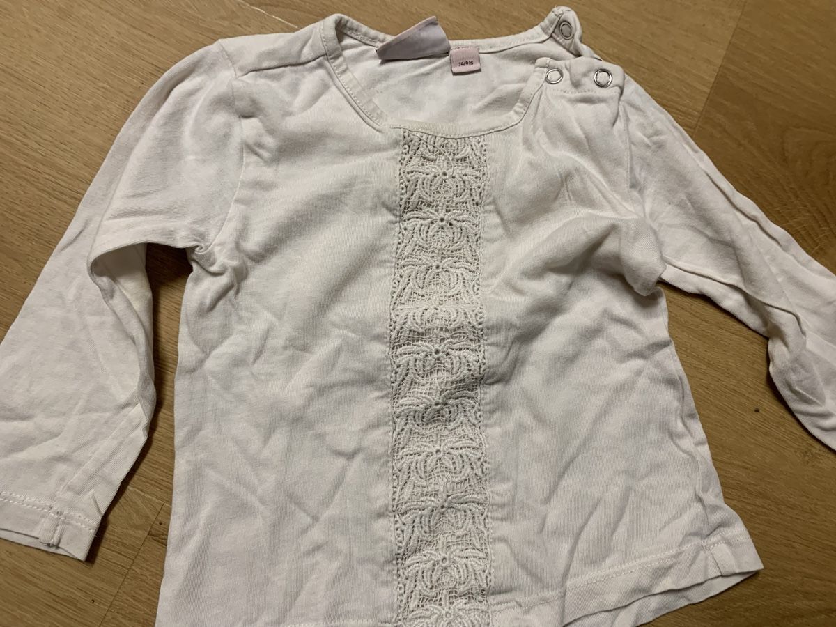 Blusen, T-Shirts & Tops: Süsses Langarmshirt Gr. 74/80, Noa Noa Miniature – Gebraucht aus Meilen von Flockenwirbel 2