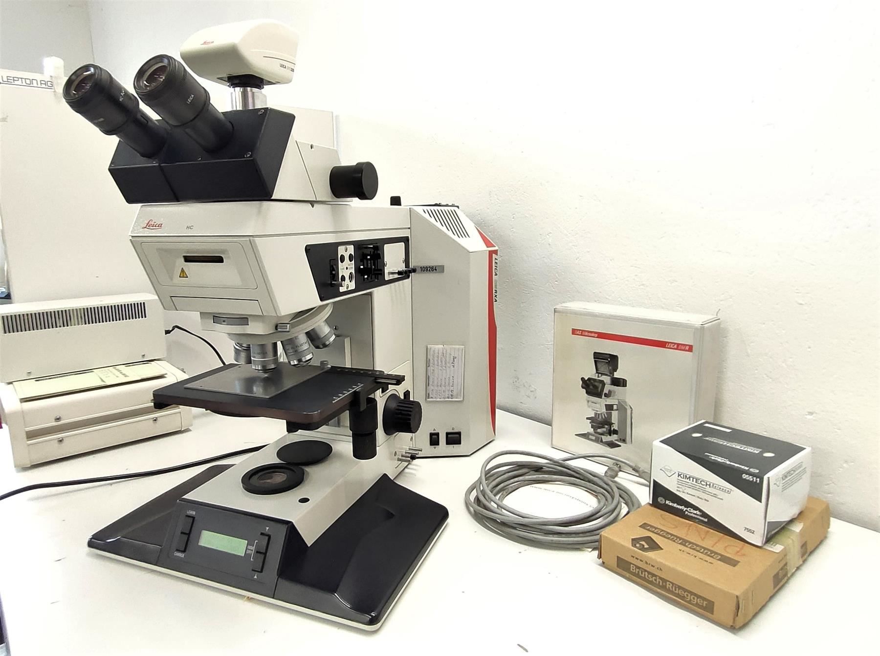 Mikroskopie: Leica DMRXA SET inkl. software – Gebraucht aus Niederdorf von LeptonAG_Labor 3