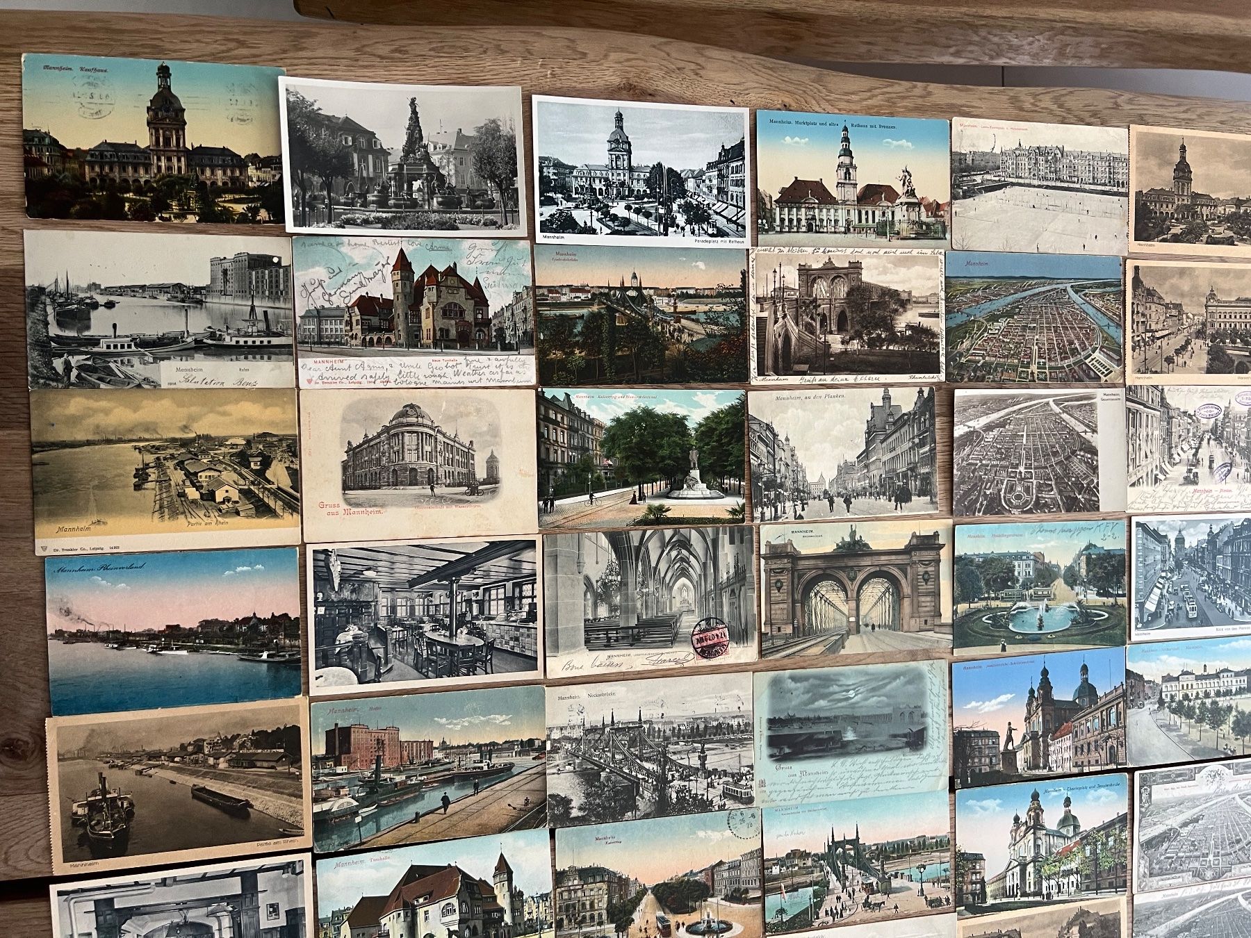 Cartoline postali: Sammlung Ansichtskarten Deutsches Reich - Mannheim – Usato da Hermetschwil-Staffeln venduto da militaria-schweiz 1