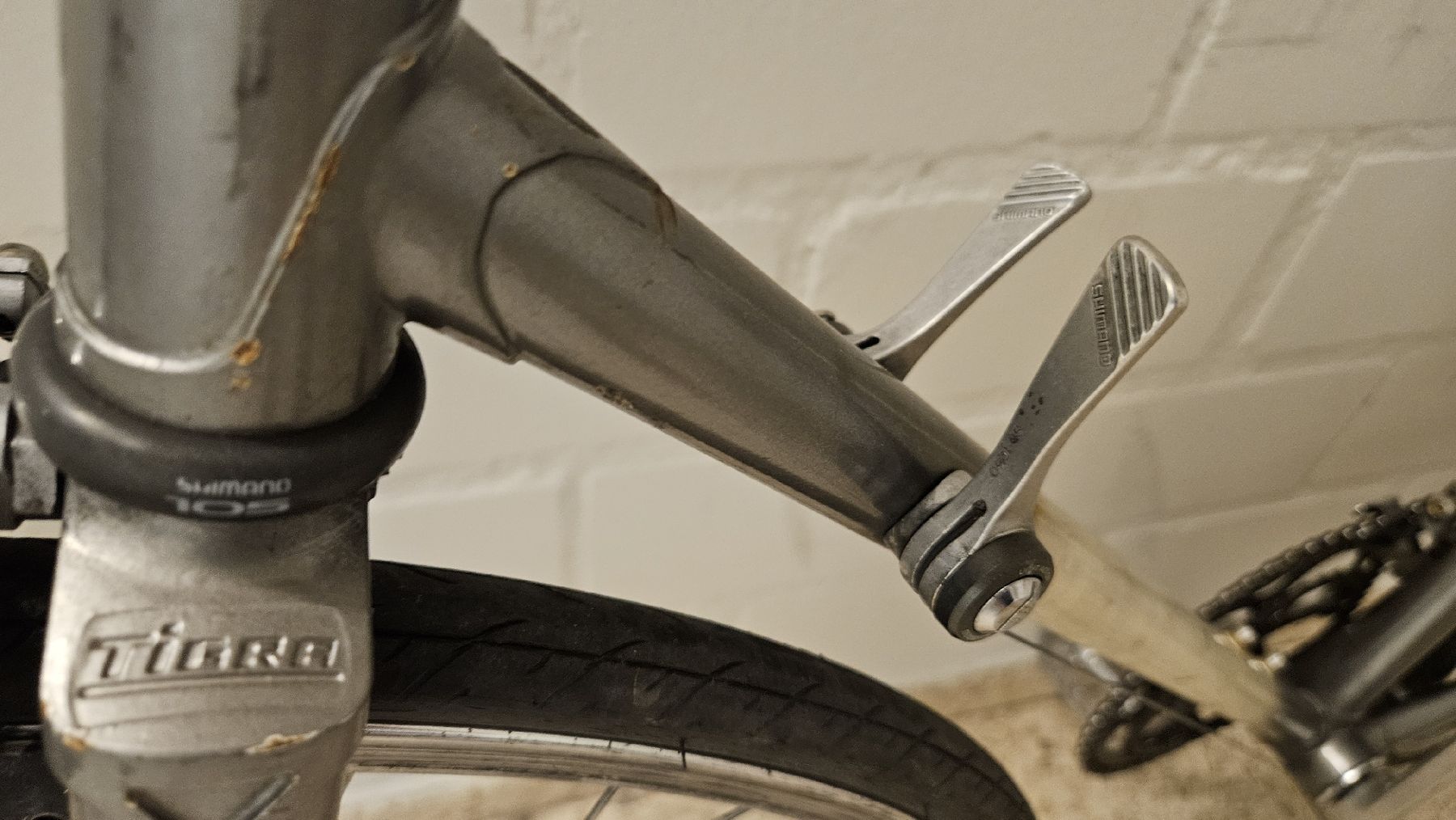 Biciclette: TIGRA Rennrad mit Shimano 105 Komponenten gebraucht – Usato da Ettingen venduto da samiba 9