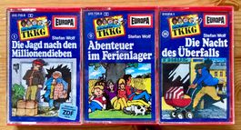 3x TKKG - alte Folgen (Europa-Hörspiele)