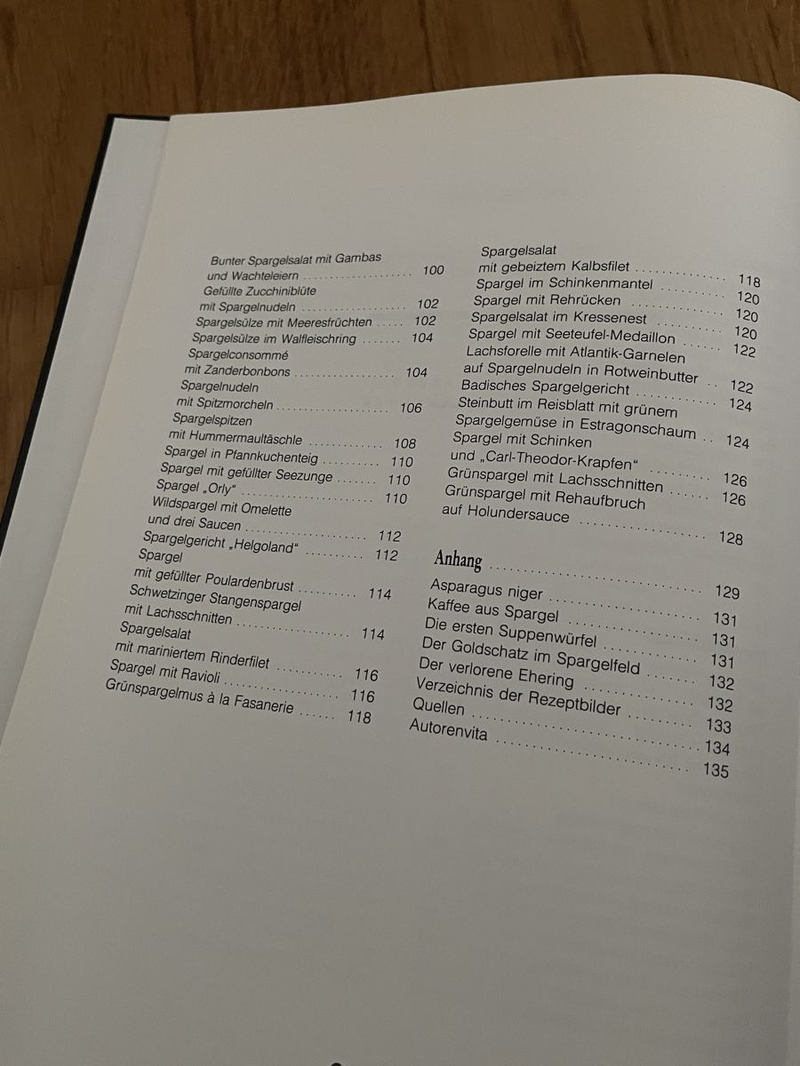 Bücher: Spargel - Kochbuch von Bernhard Stein – Gebraucht aus Zürich von silab69 3