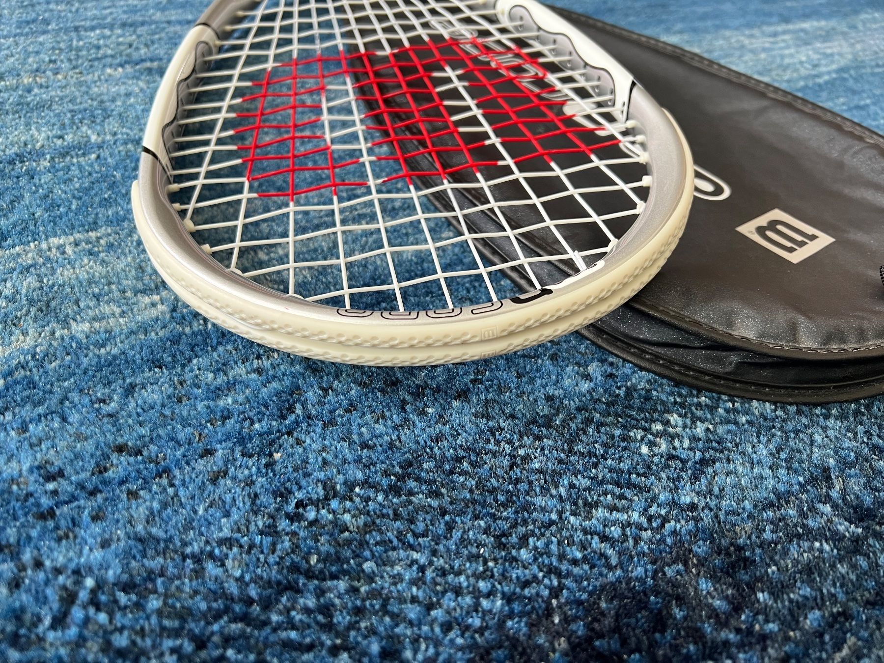 Wilson Racchette: Wilson Squashschläger U 120 pro, mit Tasche – Usato da Altikon venduto da Linus62 2