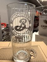 6 Verres à bière Brooklyn Brewery 0.5L état neuf