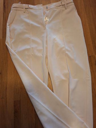 Hose Ashley Brooke,Ecru,nie getragen,Gr40,waschen 40Grad