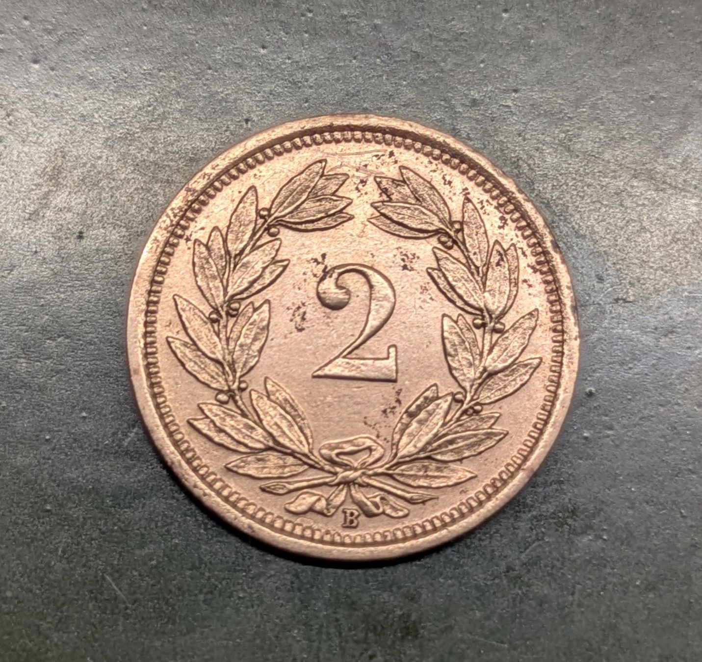 Tutti le monete: 2 Rappen Jg. 1931 (Bronze) – Usato da Zetzwil venduto da Spitz70 1