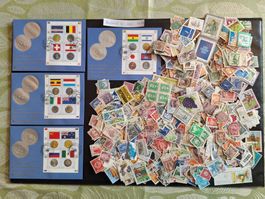 Ca 1000 Ausland-Briefmarken ab Uralt (1Y14)