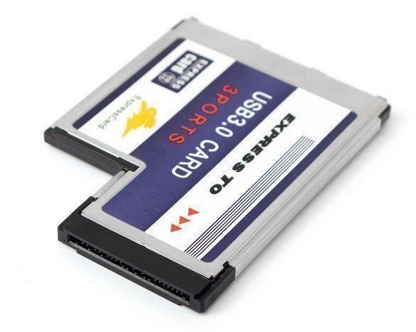 Lettori di schede: Expresscard 54mm to USB 3.0 HUB – Nuovo e nell'imballaggio originale da Unterägeri venduto da RmOnline 1