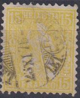 Sitzende Helvetia "15" Nr. 39++++