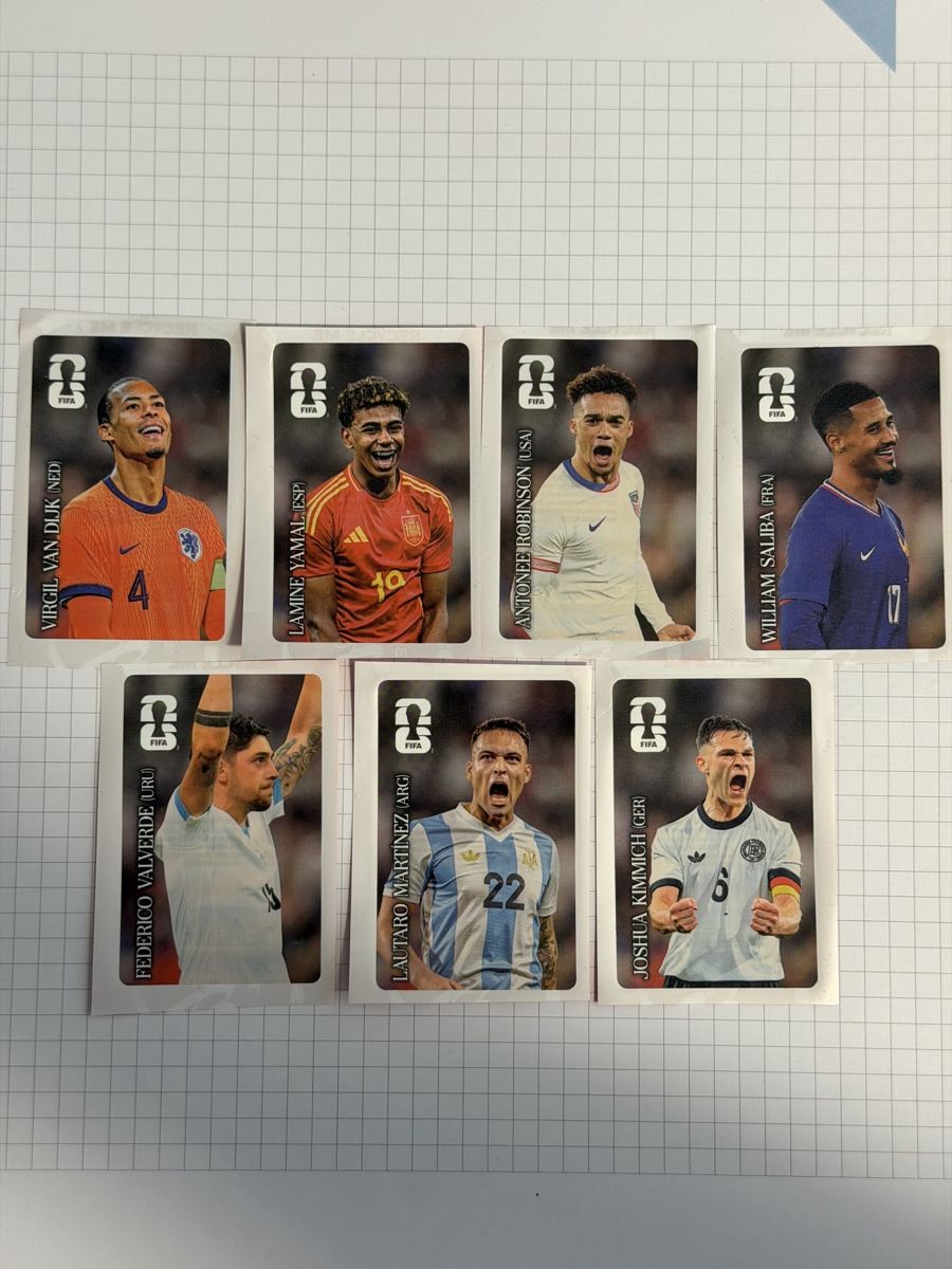 Cartes à collectionner: Panini Coca Cola WM Sticker 7x – D'occasion à Altenrhein par Riccidp