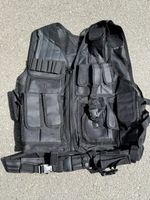 Taktische Weste schwarz Universal Grösse