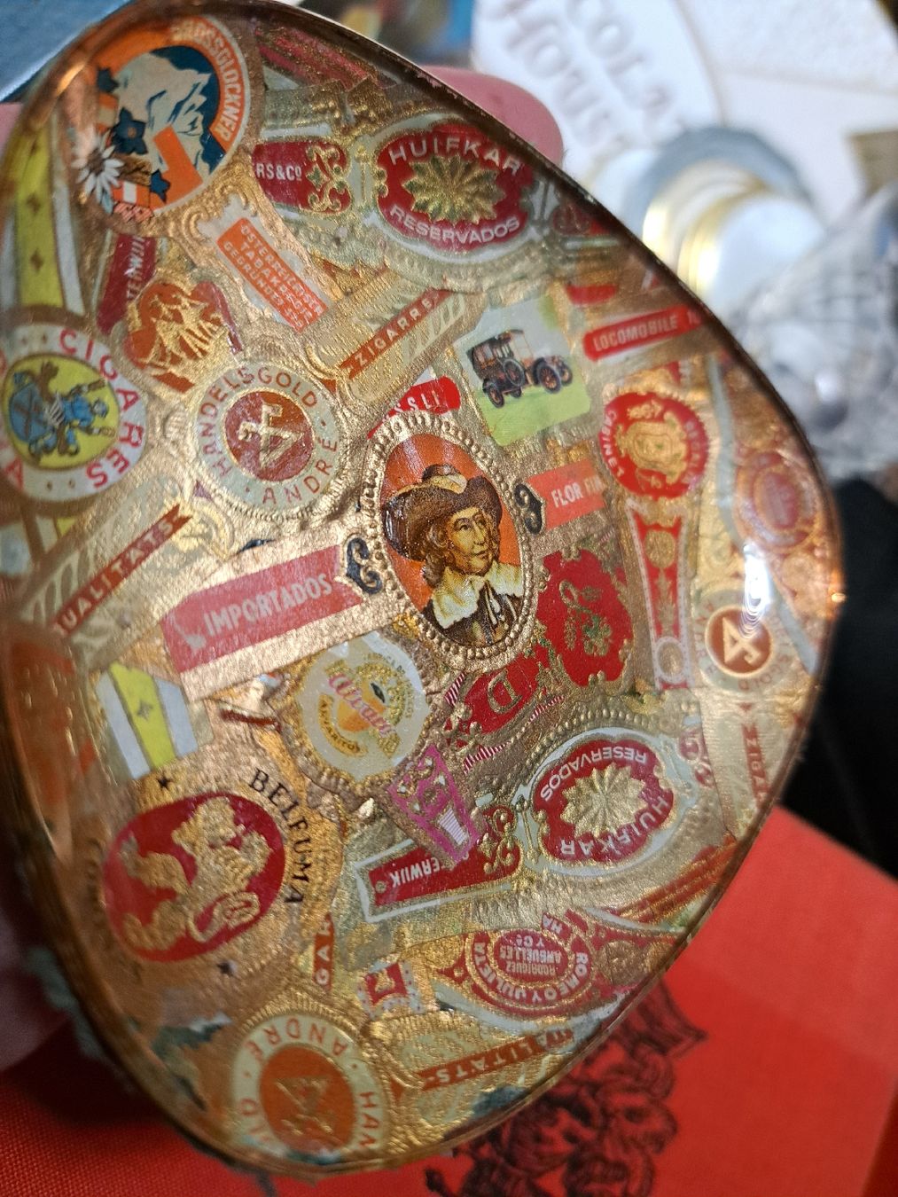 Portacenere: Vintage Zigarren-Schale, Aschenbecher  – Usato da Kölliken venduto da Upcycling-by-Mc-TAM 9