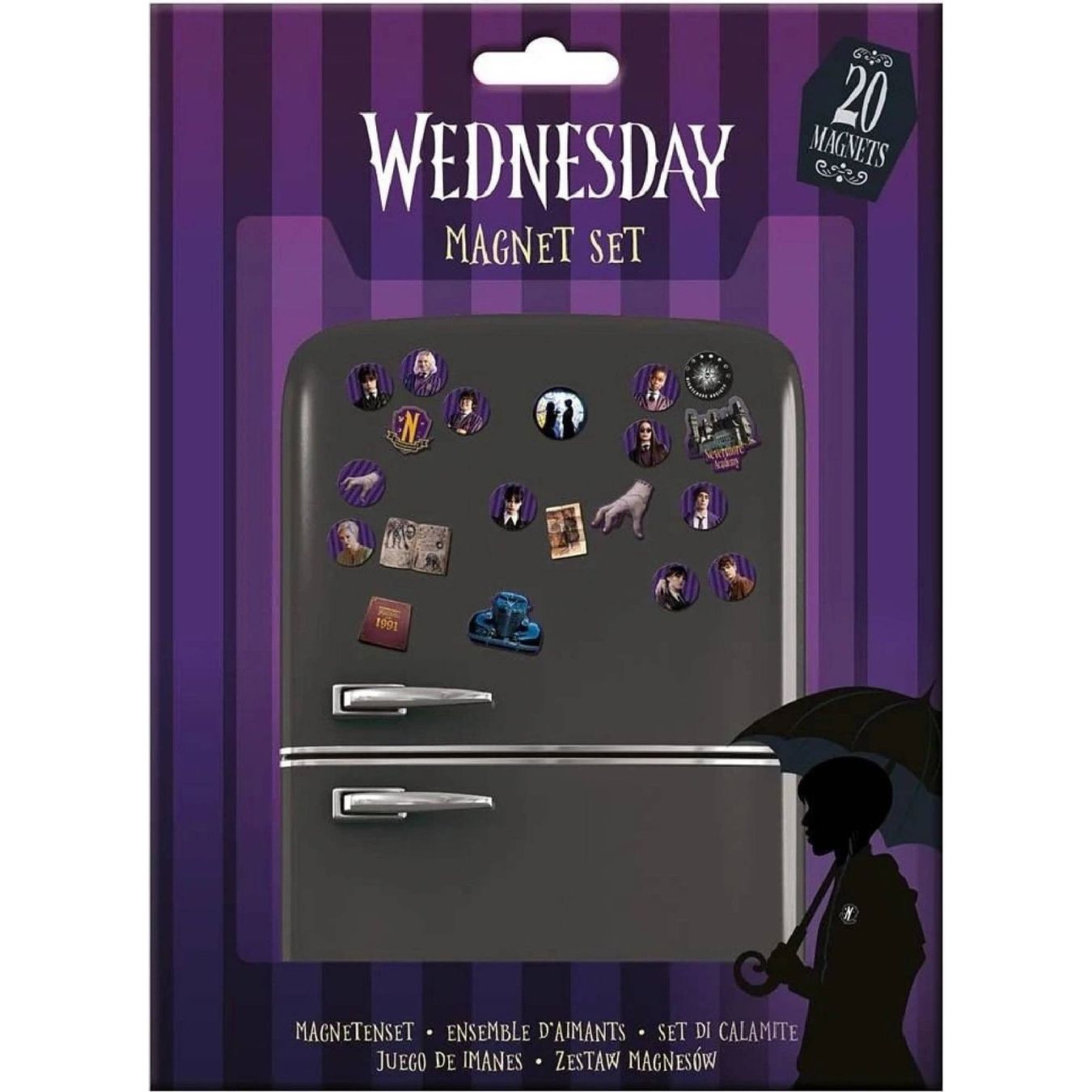 Magnete: Wednesday Magnet Set – Neu und originalverpackt aus Binningen von samorga21