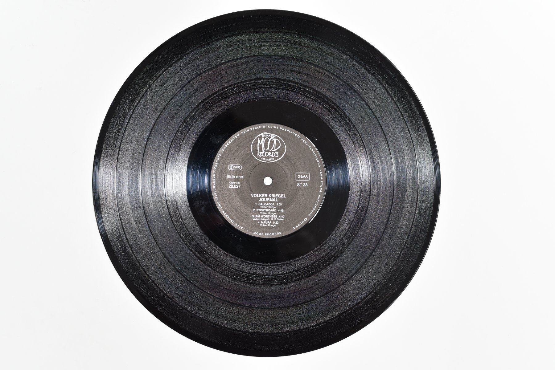 Schallplatten: Schallplatte Volker Kriegel - Journal – Gebraucht aus Glis von AtelierManus 2