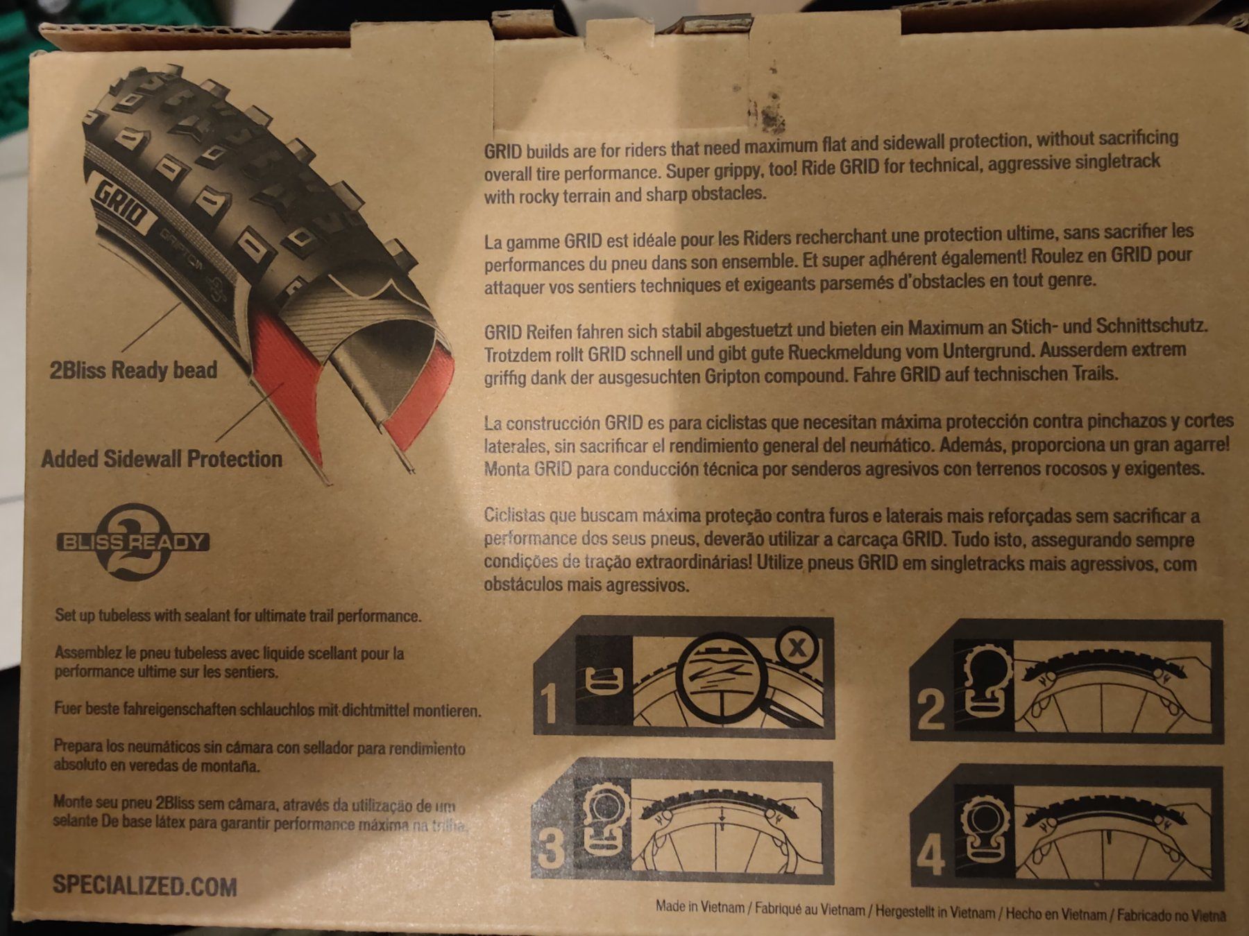 Pezzi di ricambio: Specialized Ground Control Reifen 29x2.1 Trail GRID – Nuovo e nell'imballaggio originale da Balsthal venduto da 20122017 1
