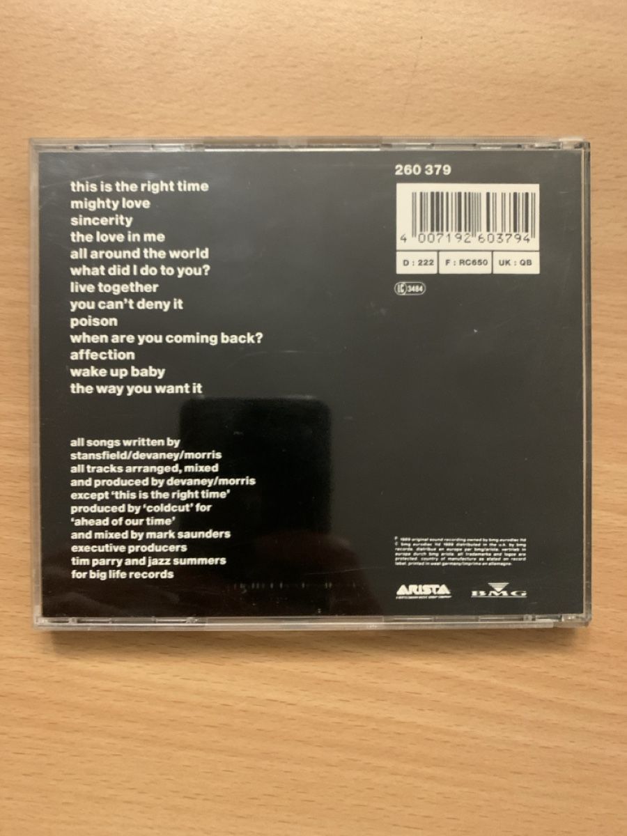 CDs: CD Lisa Stansfield - Affection – D'occasion à Salavaux par Lune_Diurne 1