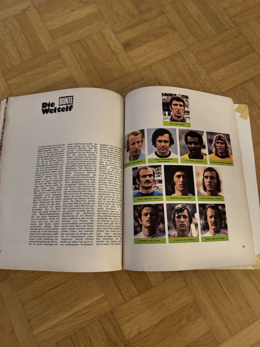 Libri: Fussball WM 74 "Der grosse Sieg" Buch – Nuovo (secondo la descrizione) da Hergiswil NW venduto da wert721 4