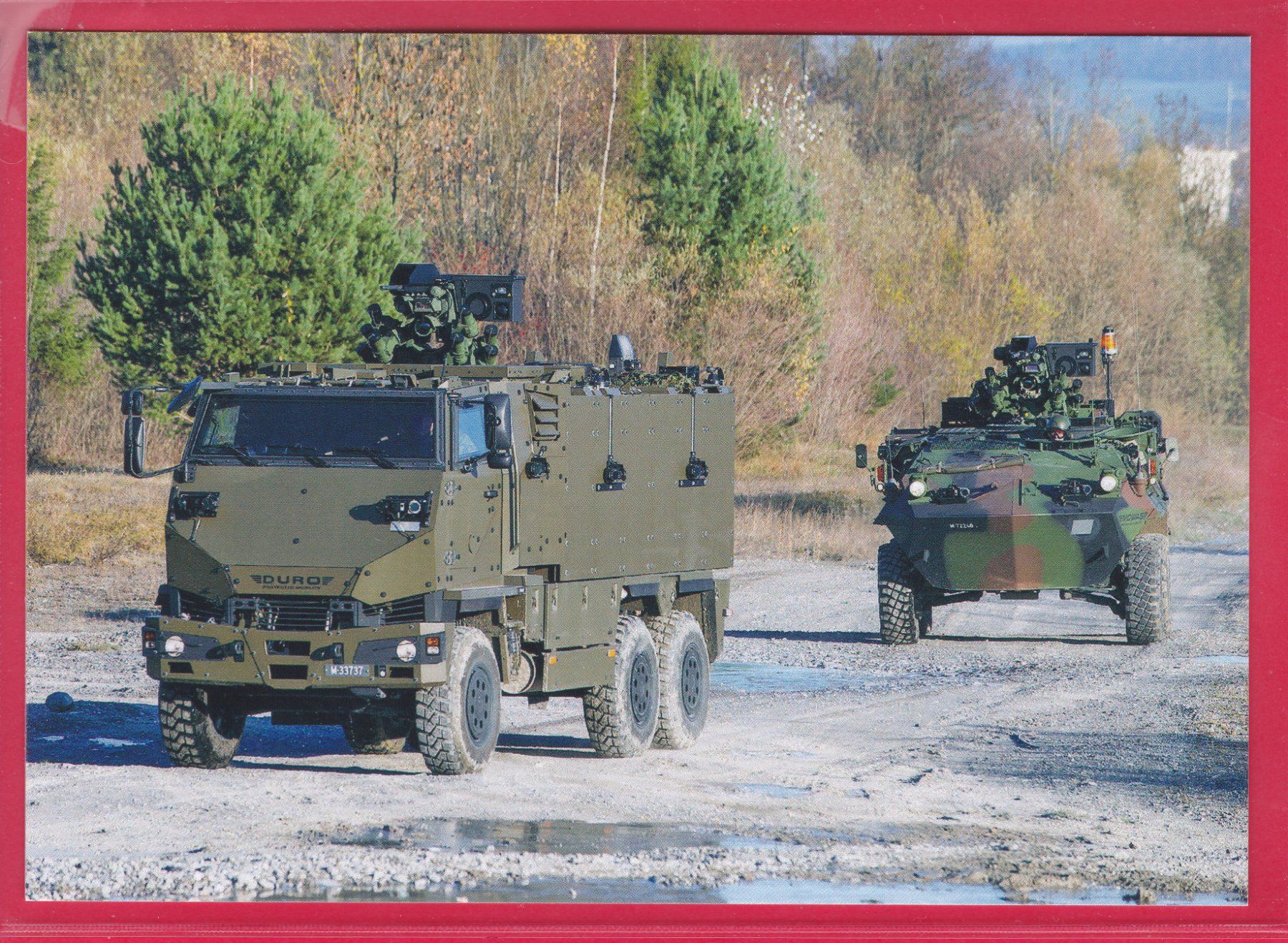 Cartoline postali: GMTF UND KDO PZ 6x6 – Usato da Oberrieden venduto da Gebirgsstelze