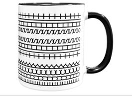 Kaffeetasse mit Versteckter Botschaft (fu** this shit)