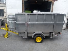Sachentransport-Tankanhänger- Regenwassertank 5000 Lt. INOX.