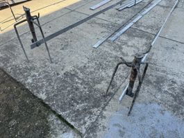 Betonabziehböckli mit abziehschine