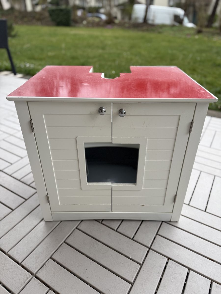 WC: Katzenklo Gehäuse – Usato da Winkel venduto da seahorse8302 1