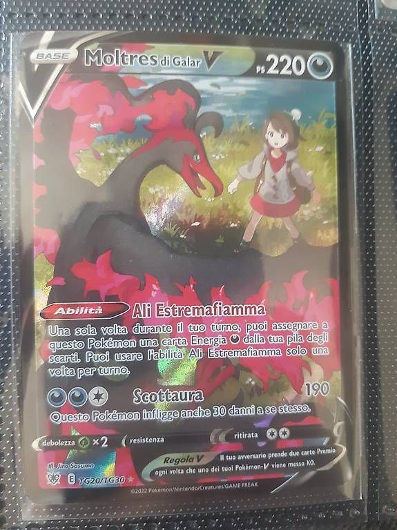 Sammelbilder & Trading cards: Pokemon Moltres di Galar V – Gebraucht aus Magliaso von bri_5szp