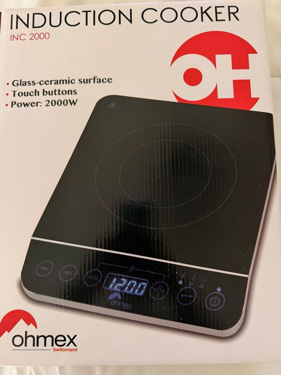 Küchengeräte: Induktionskochfeld Ohmex INC 2000 2000W neu – Neu und originalverpackt aus Olten von son_dd5n
