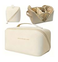 Kosmetiktasche Reise Make-up Organizer weiss