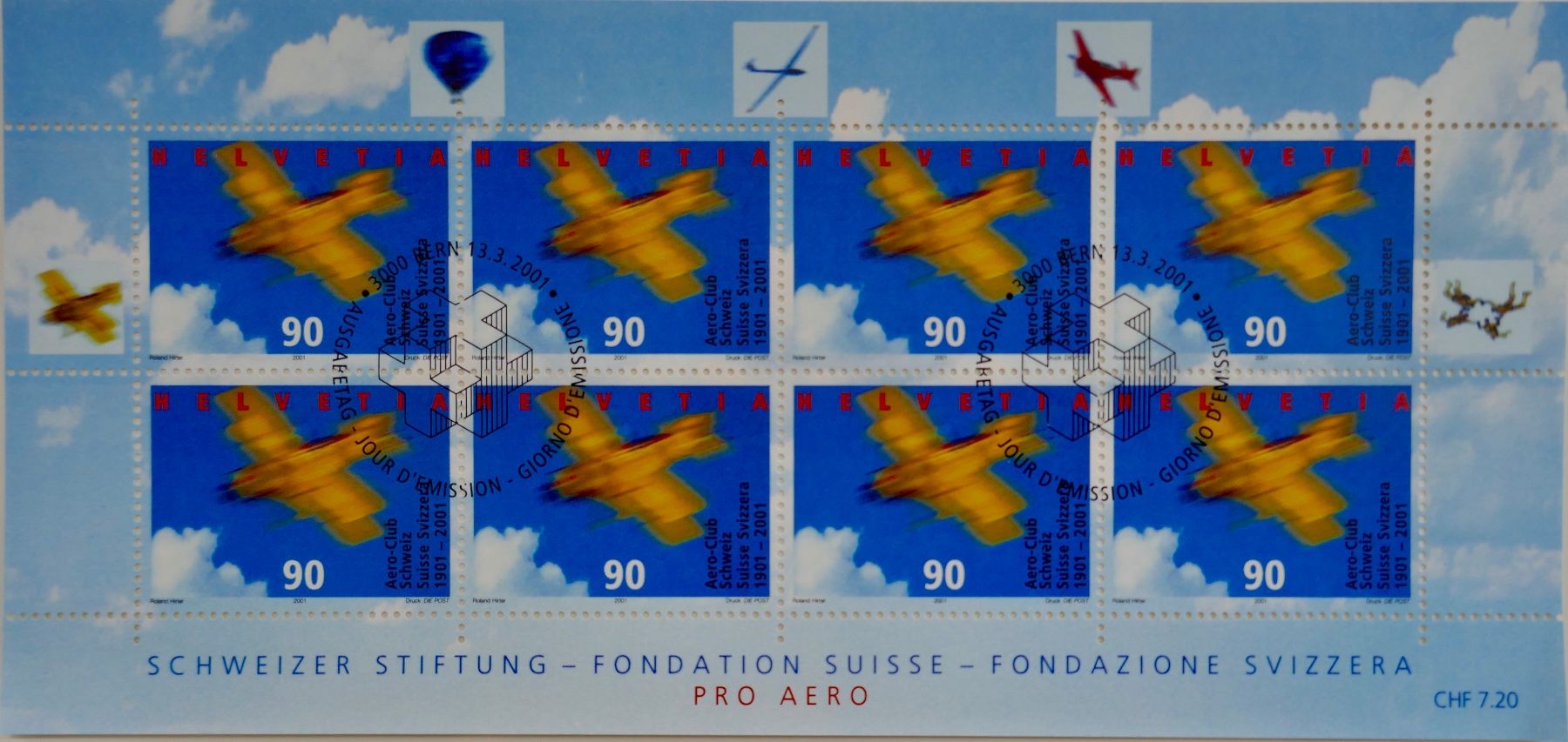 Tutti i francobolli: Kleinlot ET-Kleinbogen/ Blocks – Usato da Möhlin venduto da PHILABARTIS 3