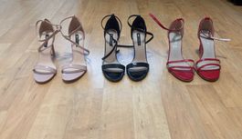 3er Pack high heels, size 41, new condition