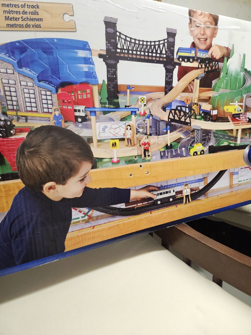 Modellini di ferrovie: Universe of imagition Express Metro Train Table – Usato da Steckborn venduto da suz_v2v6