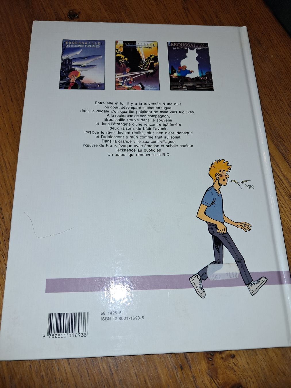 Fumetti: Bd Broussaille - Tome 3 - La Nuit du chat – Usato da Le locle venduto da juliensaran 4