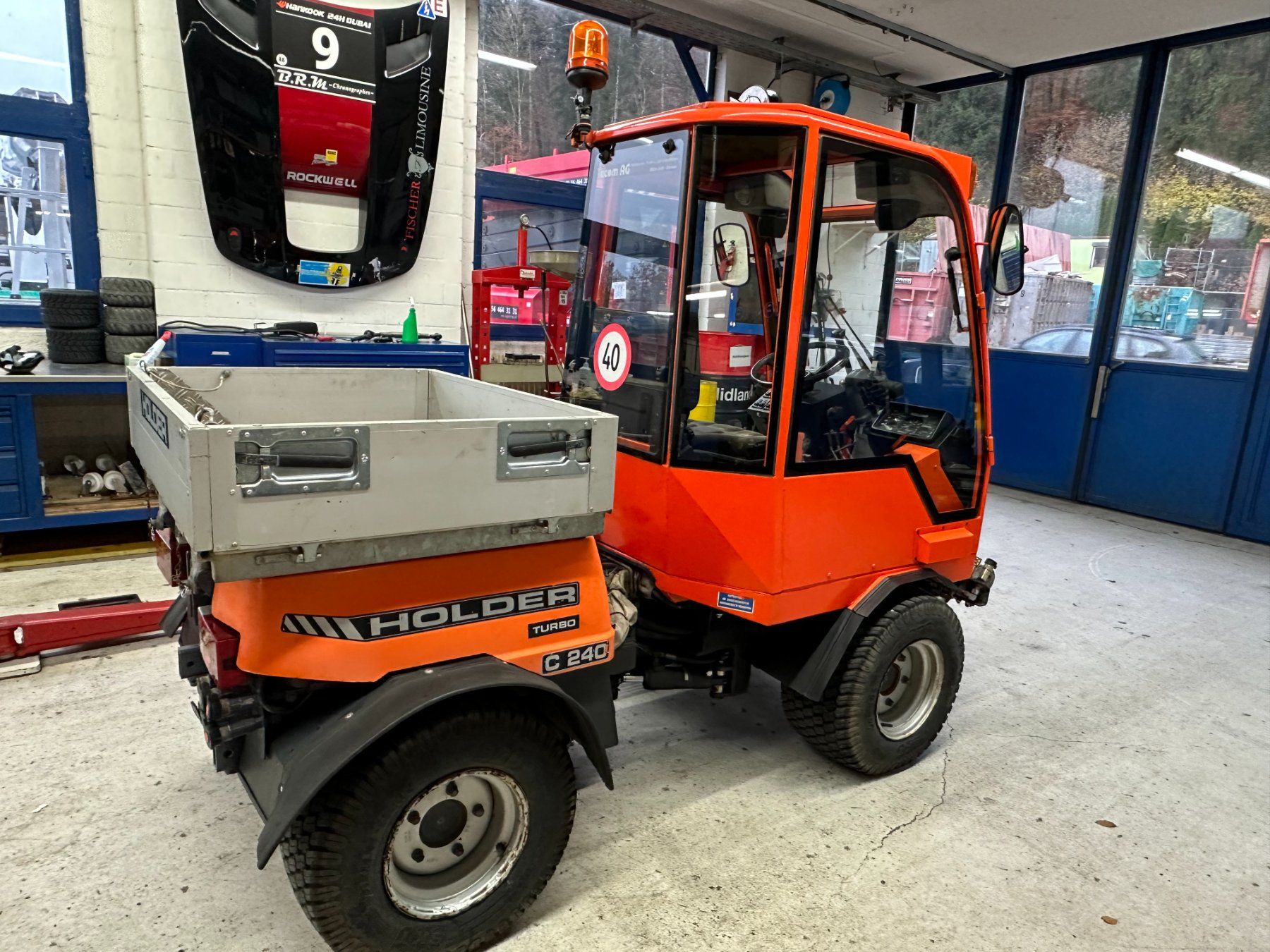 Holder Trattori: Traktor Holder C 2.40 mit Alubrücke – Usato da Hermetschwil-Staff venduto da Cdauto 3