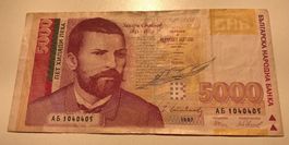 Bulgarien 5000 Leva 1997