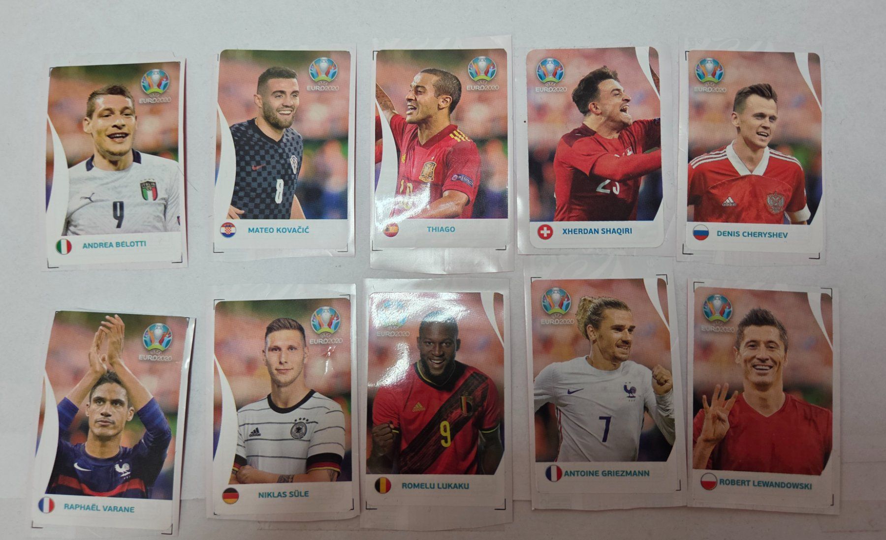 Coca-Cola Sammelbilder & Trading cards: 10 Stk  Panini COCA COLA STICKER EM 2020 – Neu (gemäss Beschreibung) aus Zürich von Tobi76
