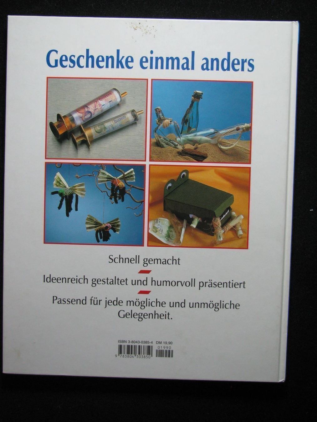 Libri: Geldgeschenke mit Witz und Fantasie – Usato da Reitnau venduto da Zaomir 1
