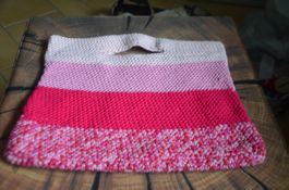 TASCHE NEU - HANDARBEIT - CM 35X32