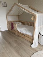 Hausbett 90x200cm mit Matratze
