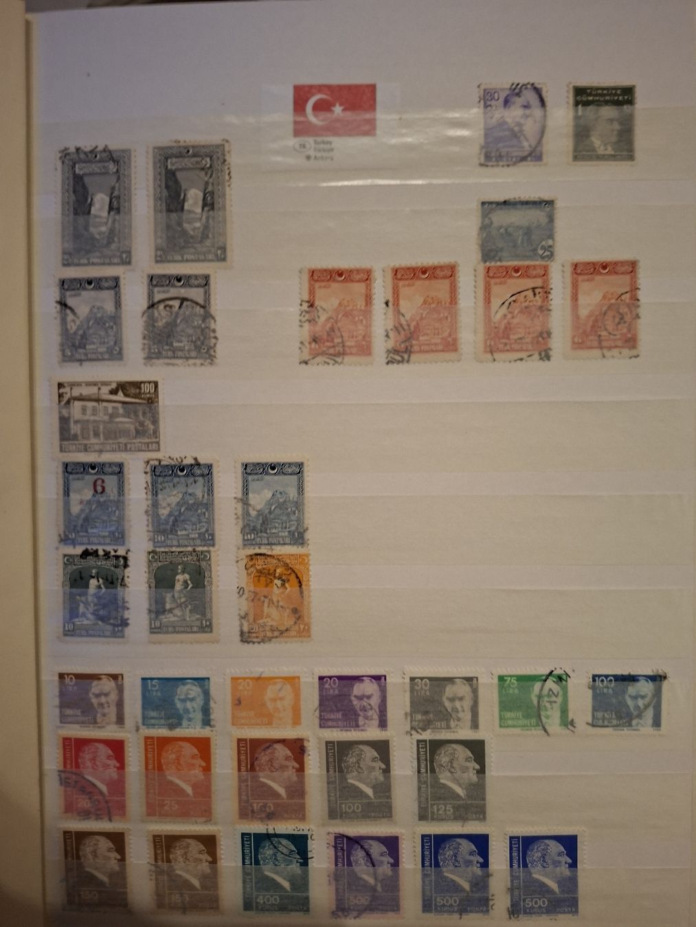 Tutti i francobolli: Sammlung Türkei  – Usato da Balgach venduto da SIMEON27 7