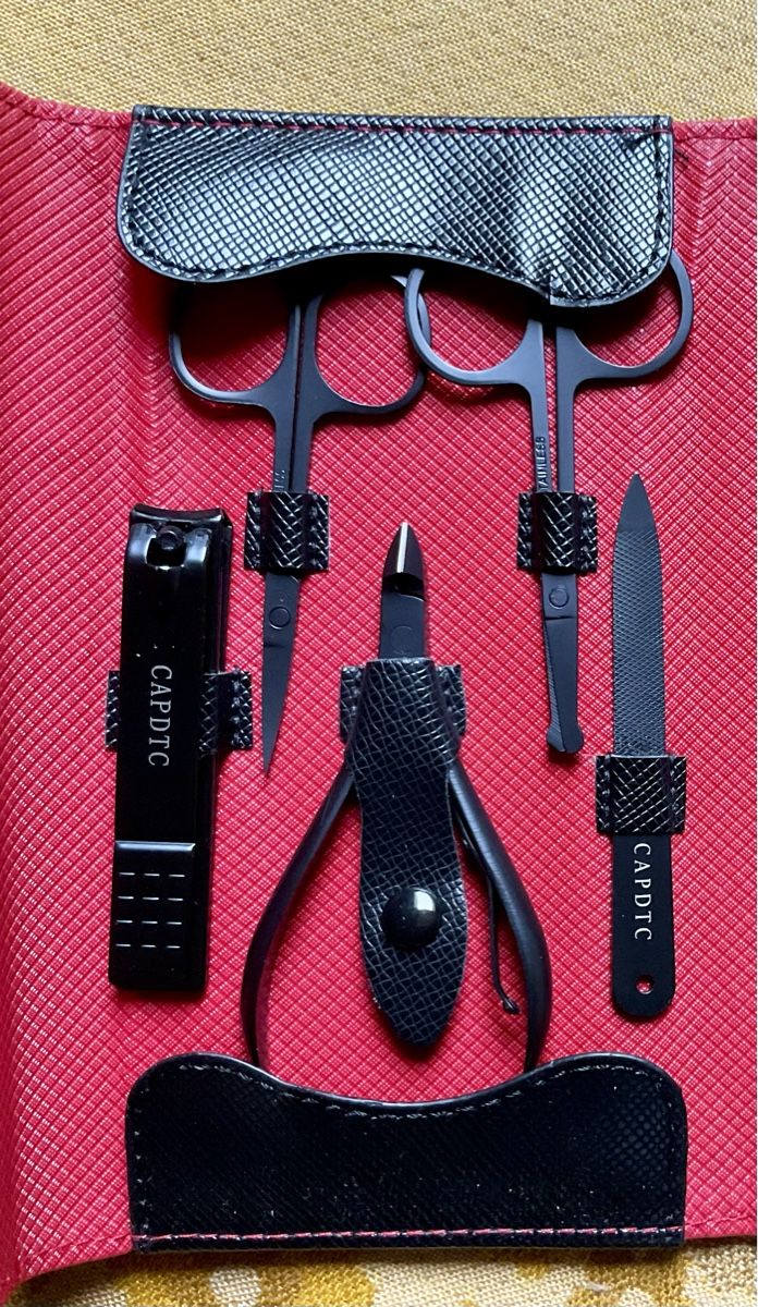 Custodie per cosmetici: Necessaire Fingernägel Maniküre Set – Nuovo (secondo la descrizione) da Endingen venduto da nathan05 5