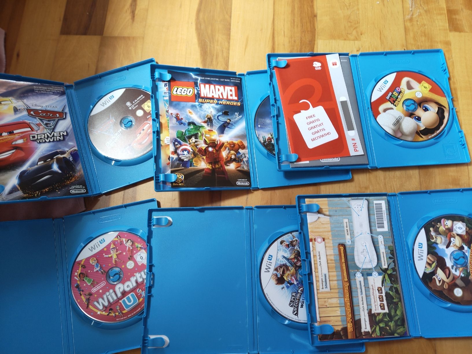 Nintendo Giochi: Wii U Spiele Bundle, Lego Marvel, Mario,Smash,Donkey – Usato da Niederglatt SG venduto da bella2022 1