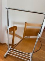 Kleiderständer höhenverstellbar Metall weiss gebraucht