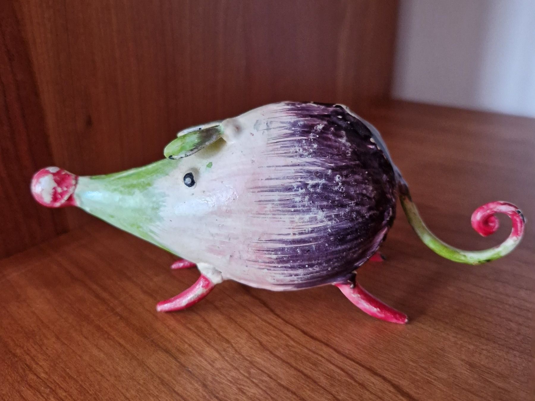 Statuette: Deko Maus Metall bemalt – Usato da Rüti ZH venduto da Gigelisuppe