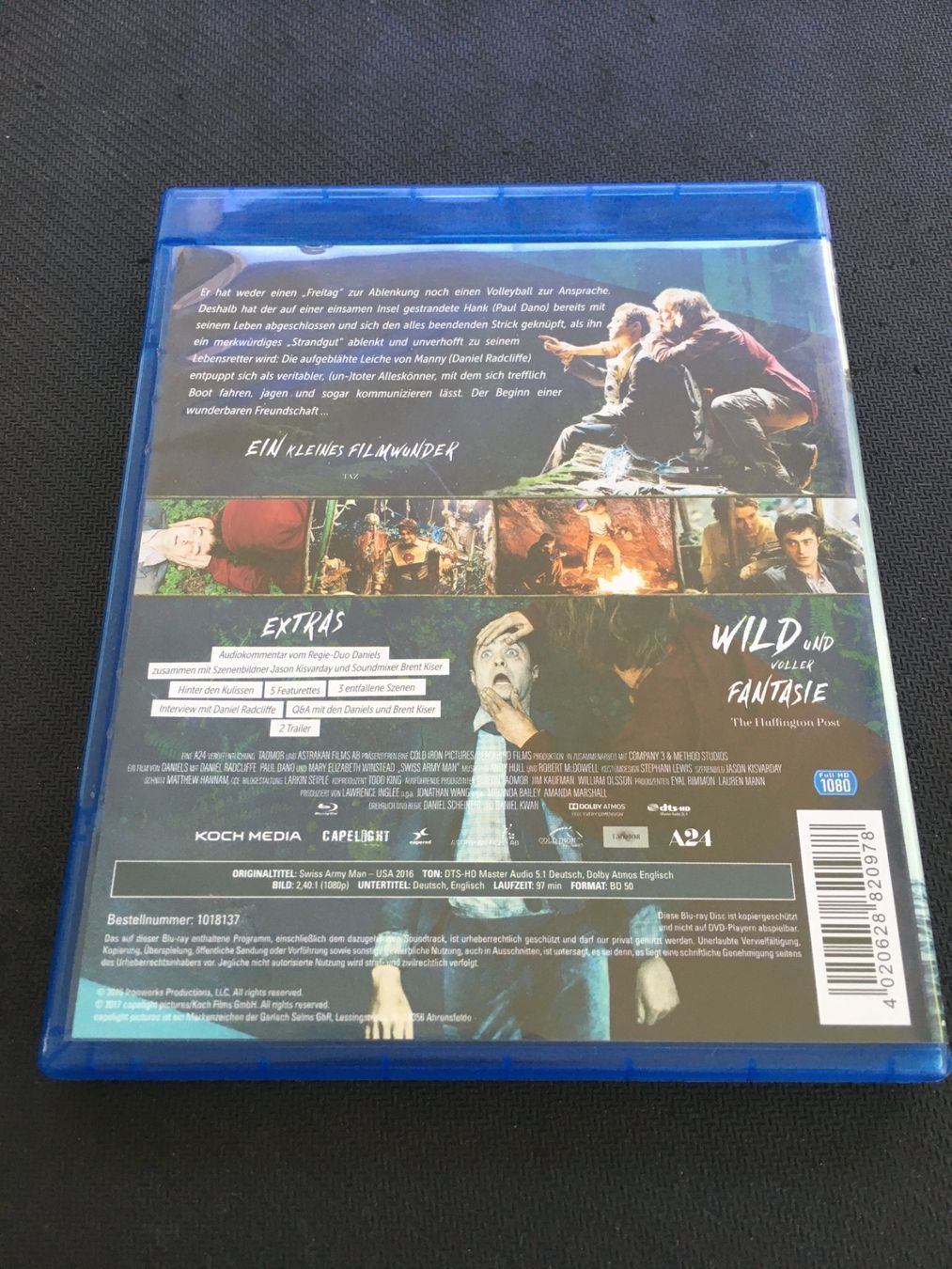 Tutti i DVDs: Swiss Army Man [Blu-ray] – Usato da St.Gallen venduto da MedienJoe 1