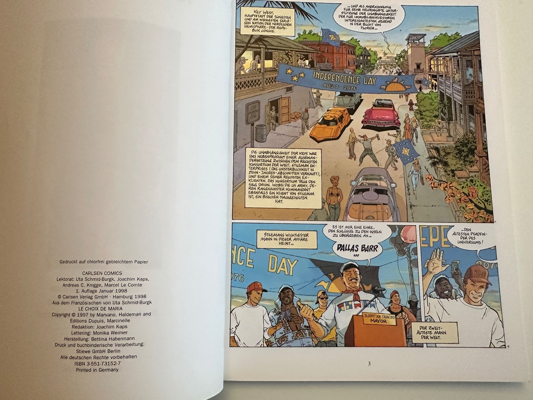 Comics: DALLAS BARR BAND 2 - TÖDLICHE GESCHÄFTE – Gebraucht aus Münsingen von Ganjam 3