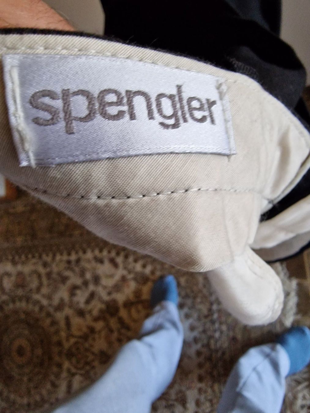 Pantaloni: Bügelfalten Hose  Gr 50  SPENGLER – Usato da Aesch BL venduto da Sommer755 1
